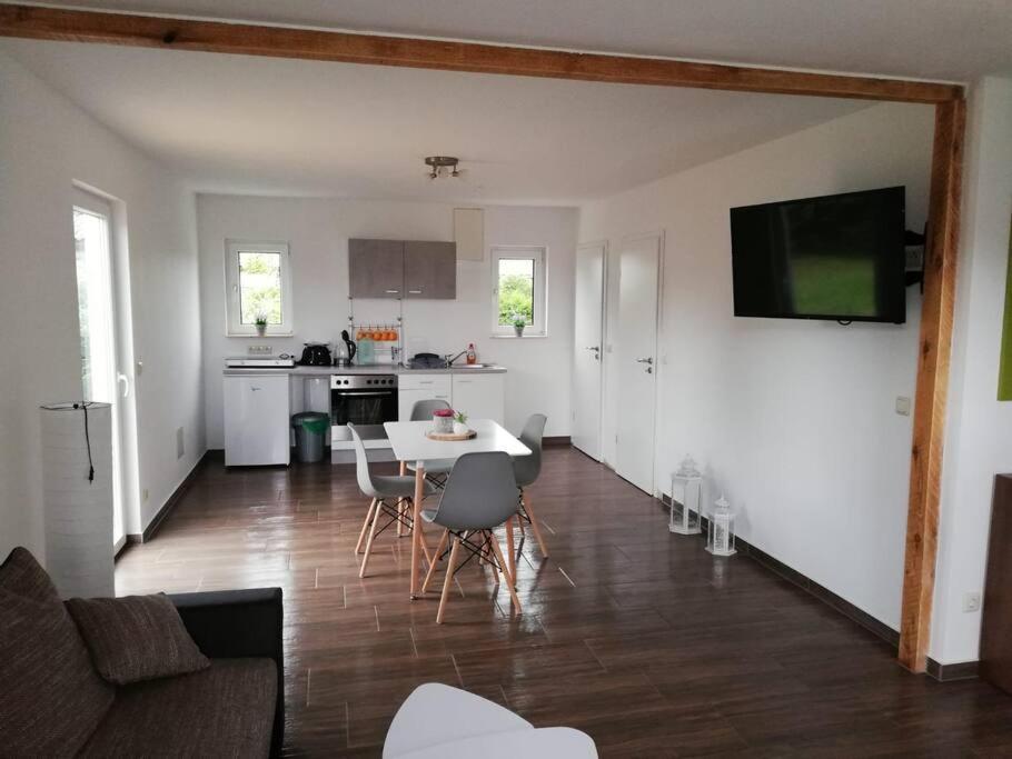 Ferienwohnung Am Stettiner Haff Monkebude ภายนอก รูปภาพ