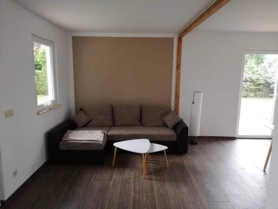 Ferienwohnung Am Stettiner Haff Monkebude ภายนอก รูปภาพ