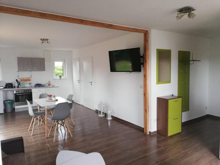 Ferienwohnung Am Stettiner Haff Monkebude ภายนอก รูปภาพ