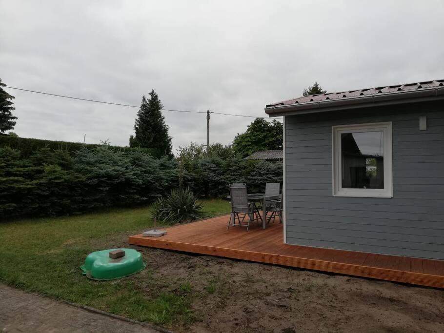 Ferienwohnung Am Stettiner Haff Monkebude ภายนอก รูปภาพ